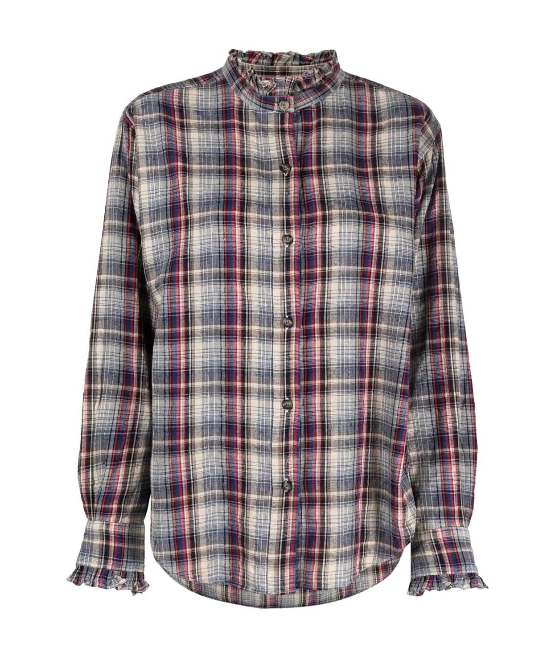 ISABEL MARANT Мульти хлопковая рубашка, фото 1