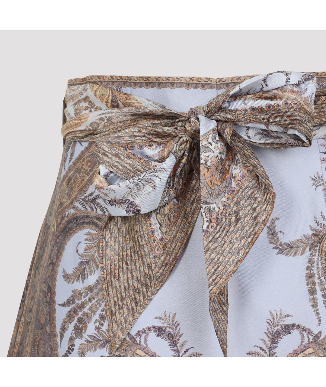 ZIMMERMANN Мульти шелковые шорты, фото 4