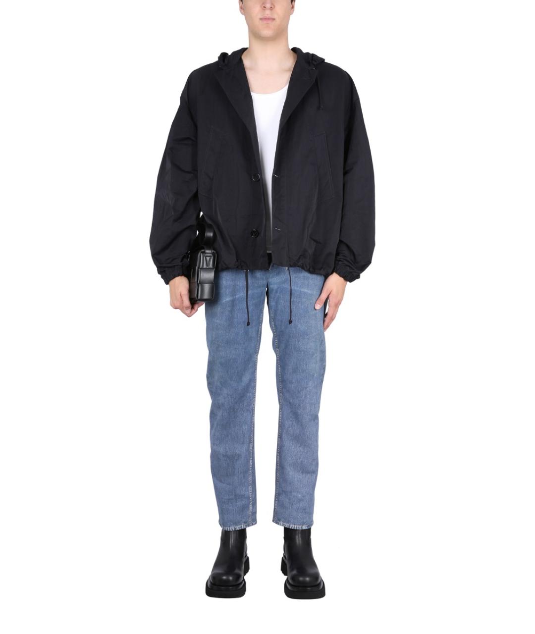 BOTTEGA VENETA Черная полиамидовая куртка, фото 3