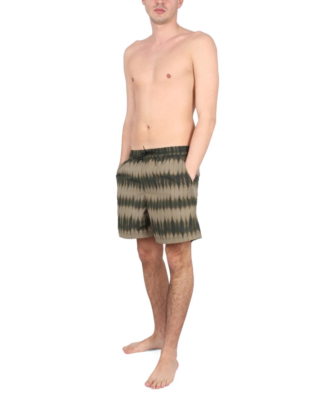 A.P.C. Коричневые хлопковые плавки, фото 2