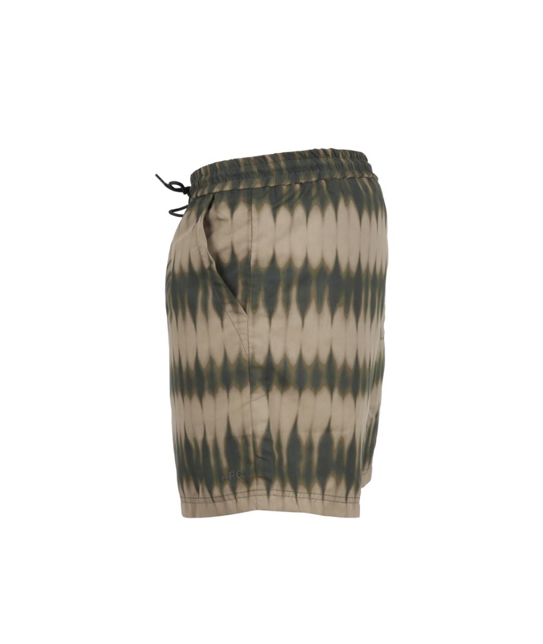 A.P.C. Коричневые хлопковые плавки, фото 3