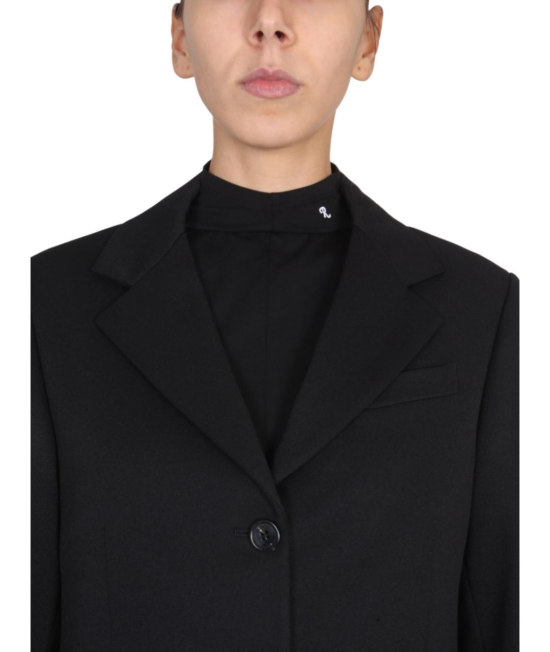 RAF SIMONS Черный хлопковый комбинезон, фото 4