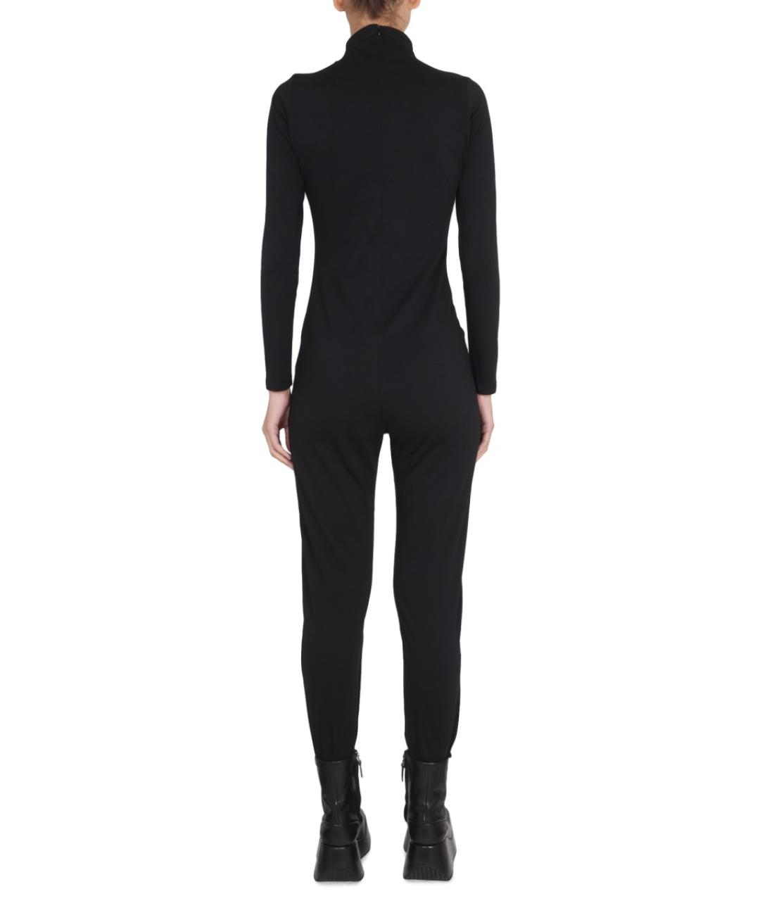 RAF SIMONS Черный хлопковый комбинезон, фото 3