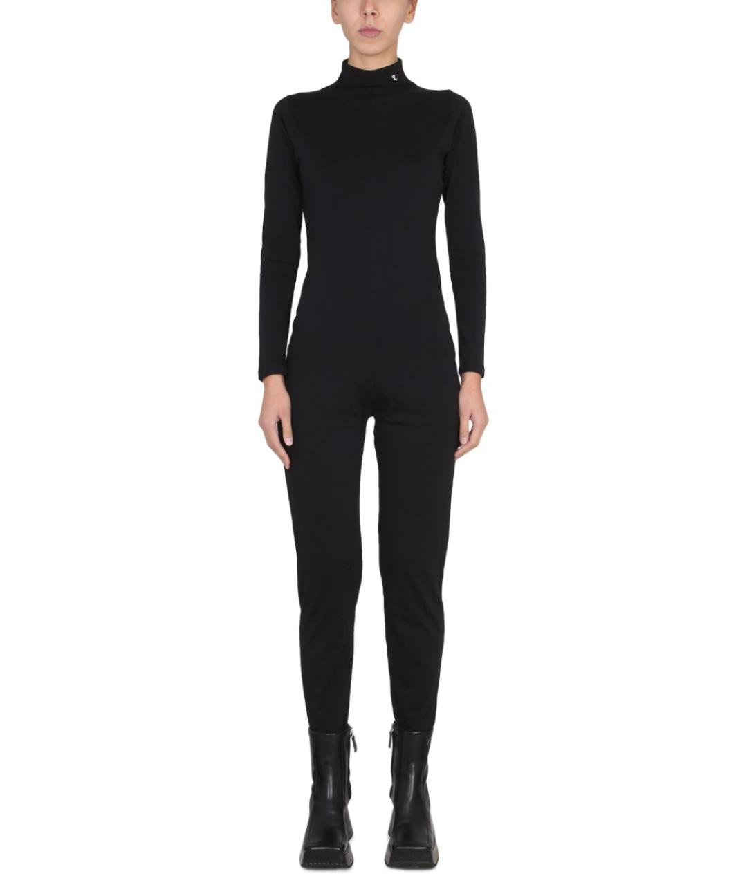 RAF SIMONS Черный хлопковый комбинезон, фото 5