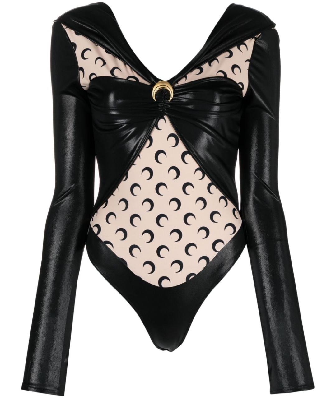 MARINE SERRE Мульти вискозное боди, фото 1