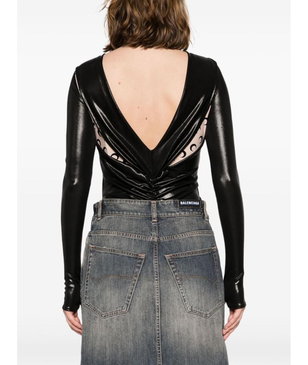 MARINE SERRE Мульти вискозное боди, фото 4