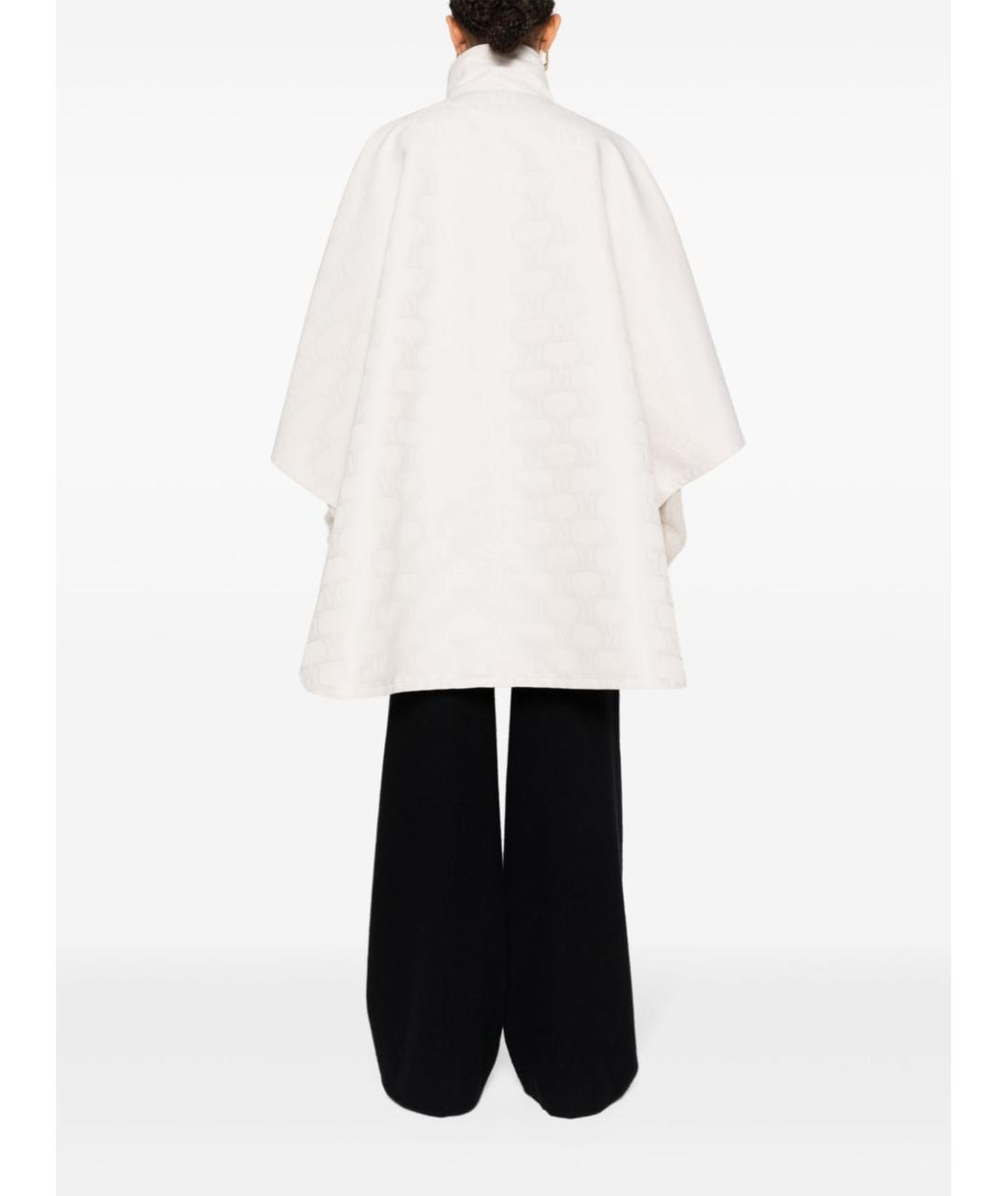 MAX MARA Белая полиэстеровая куртка, фото 4