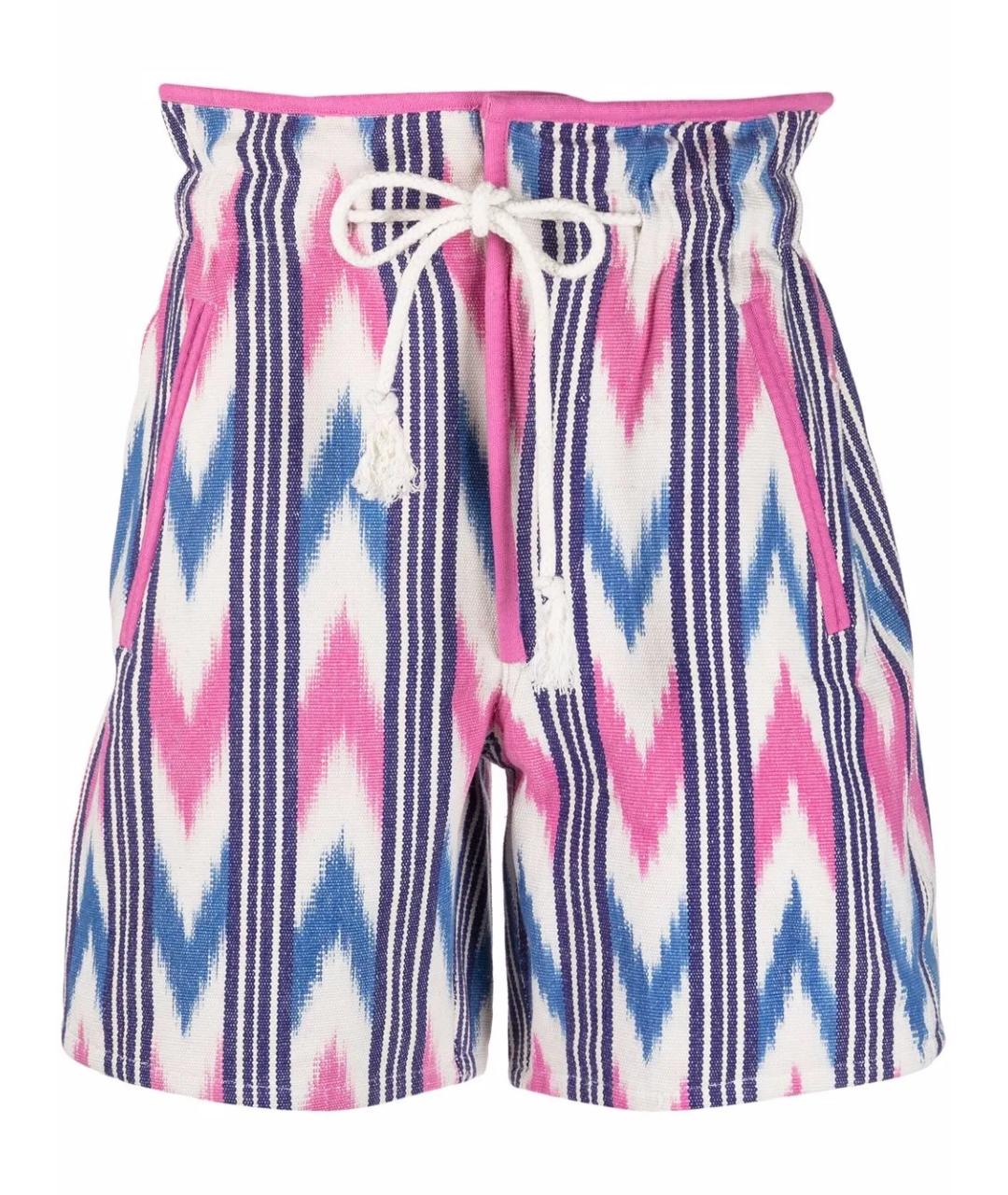 ISABEL MARANT Мульти хлопковые шорты, фото 1