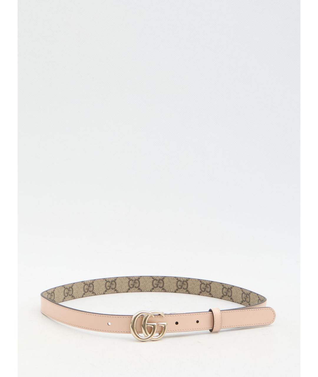 GUCCI Бежевый ремень, фото 3