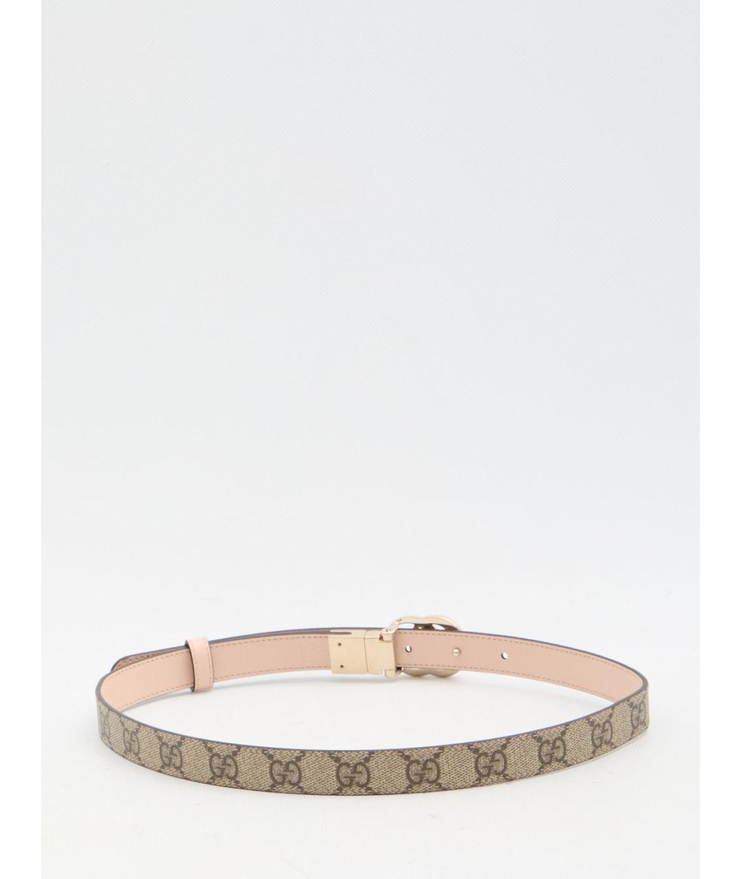 GUCCI Бежевый ремень, фото 2
