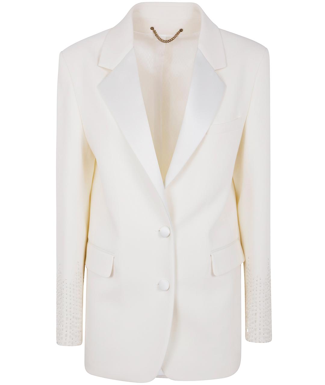 GOLDEN GOOSE DELUXE BRAND Белый вискозный жакет/пиджак, фото 1