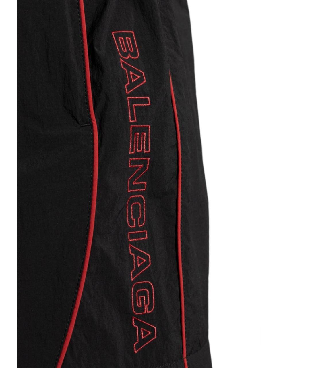 BALENCIAGA Черные полиамидовые шорты, фото 5