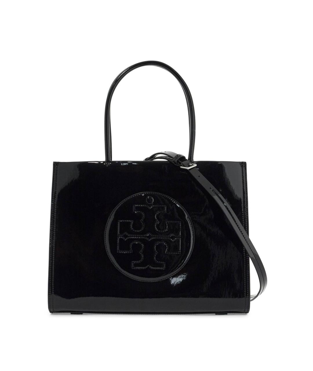 TORY BURCH Черная сумка тоут, фото 1