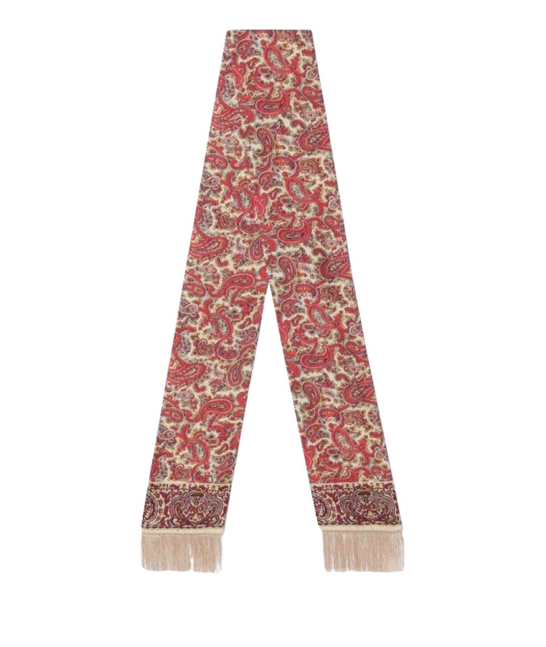 VALENTINO Мульти шелковый шарф, фото 1