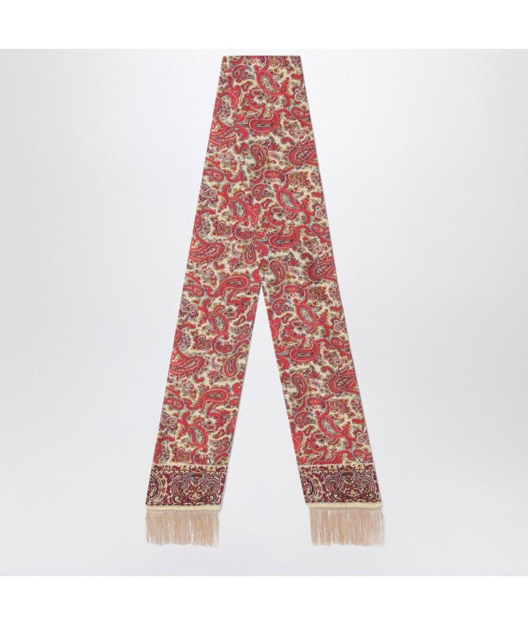 VALENTINO Мульти шелковый шарф, фото 3