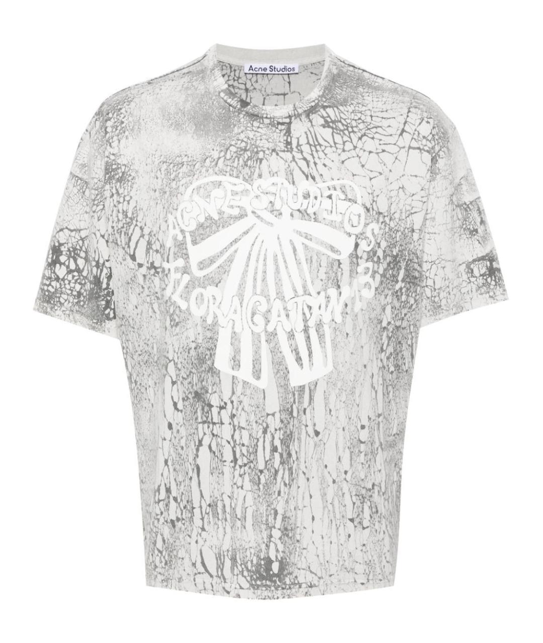ACNE STUDIOS Мульти хлопковая футболка, фото 1