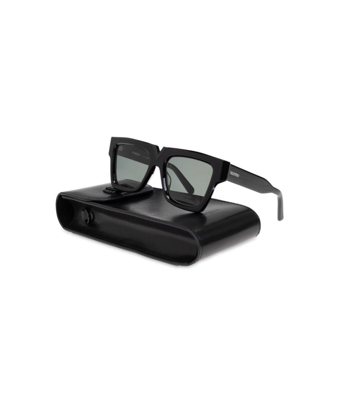 VALENTINO Черные солнцезащитные очки, фото 3