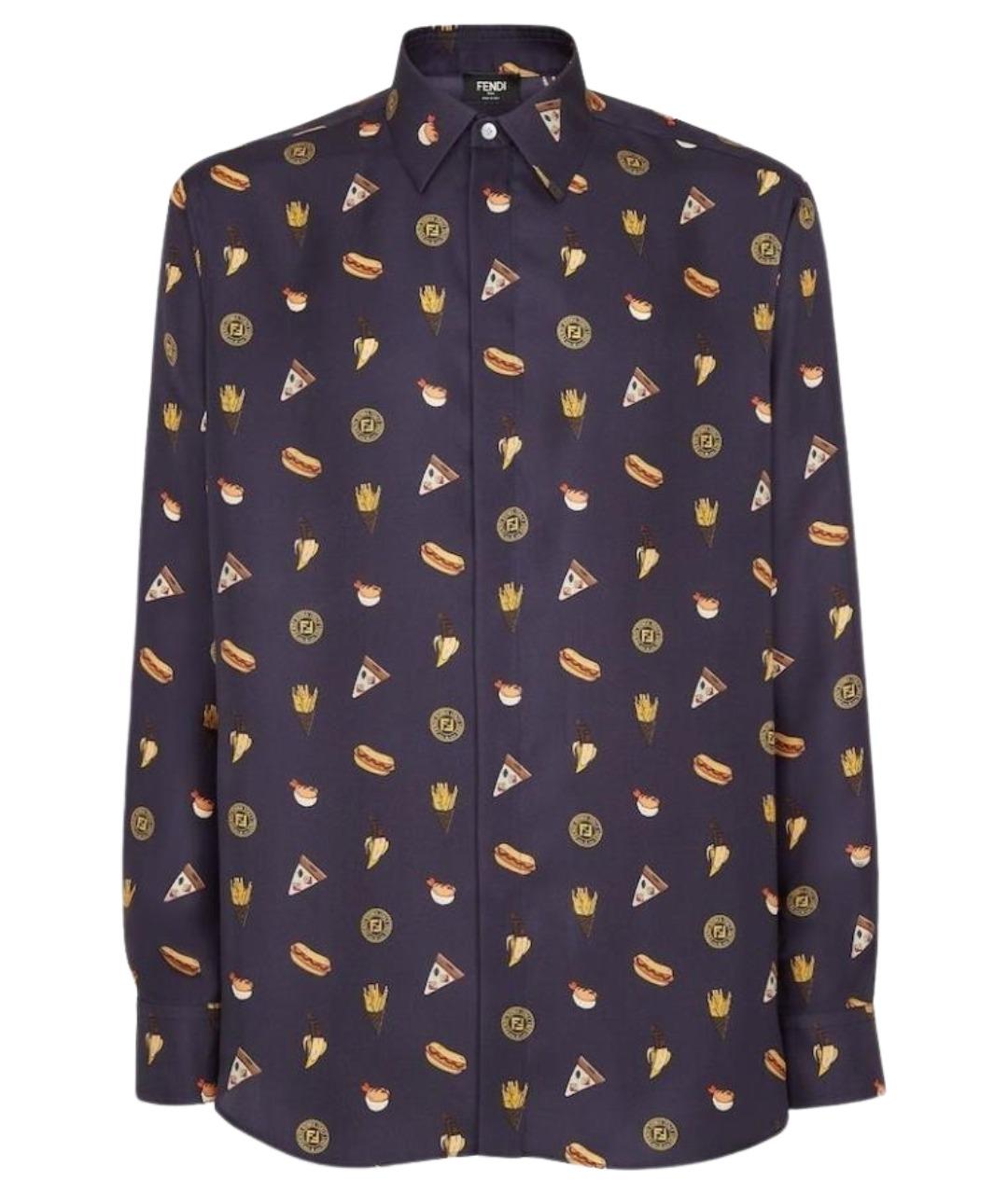 FENDI Мульти кэжуал рубашка, фото 1