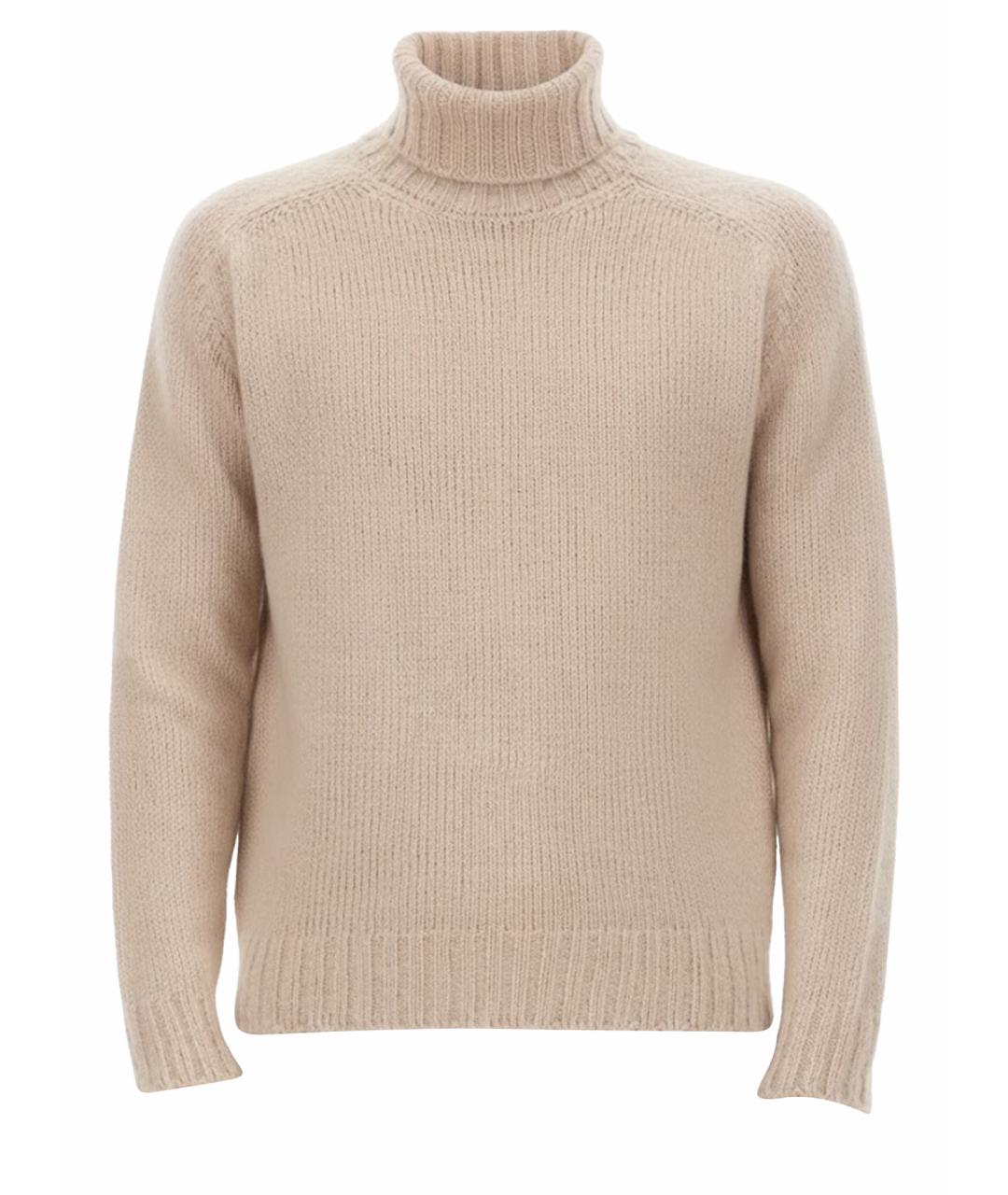 TOM FORD Бежевый шерстяной джемпер / свитер, фото 1