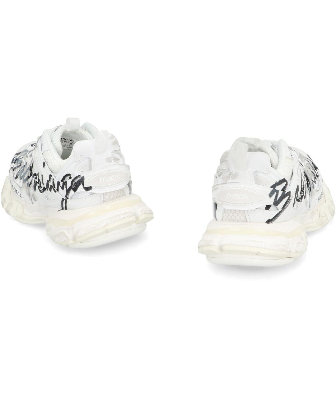 BALENCIAGA Белые синтетические кроссовки, фото 4