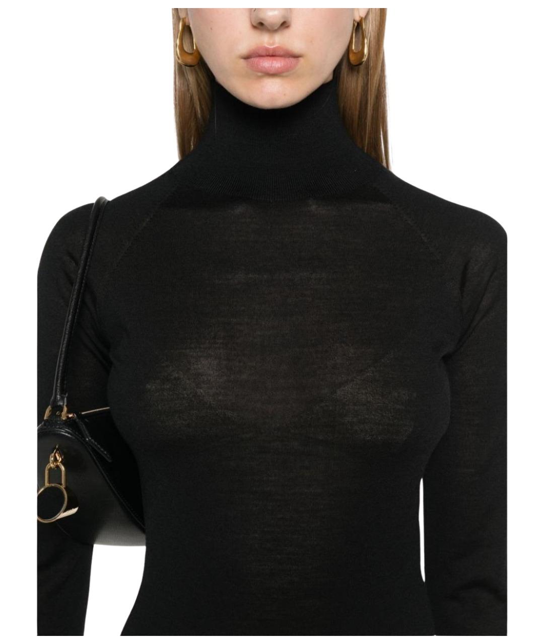 ALAIA Черное шерстяное боди, фото 5