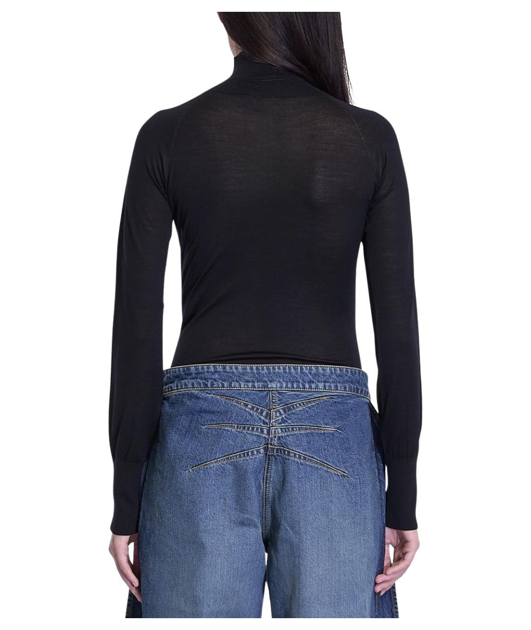 ALAIA Черное шерстяное боди, фото 3