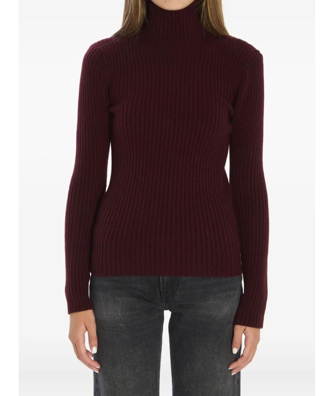 MAX MARA Красная кашемировая водолазка, фото 2