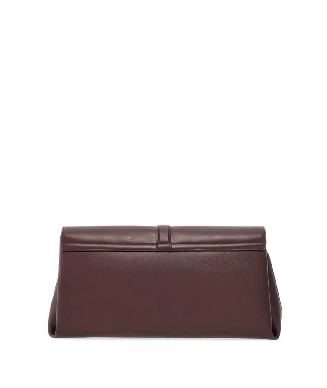 FERRAGAMO Бордовая кожаная сумка через плечо, фото 4