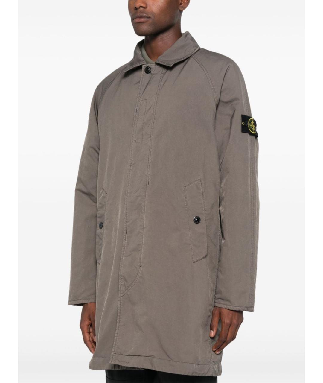 STONE ISLAND Мульти синтетическая куртка, фото 3