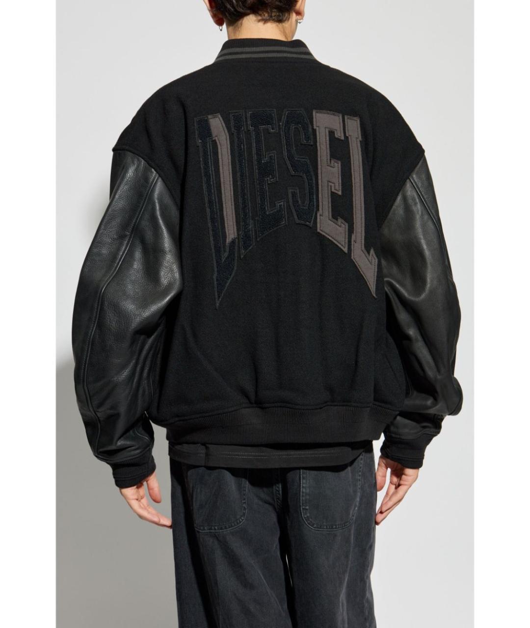 DIESEL Черная куртка, фото 4