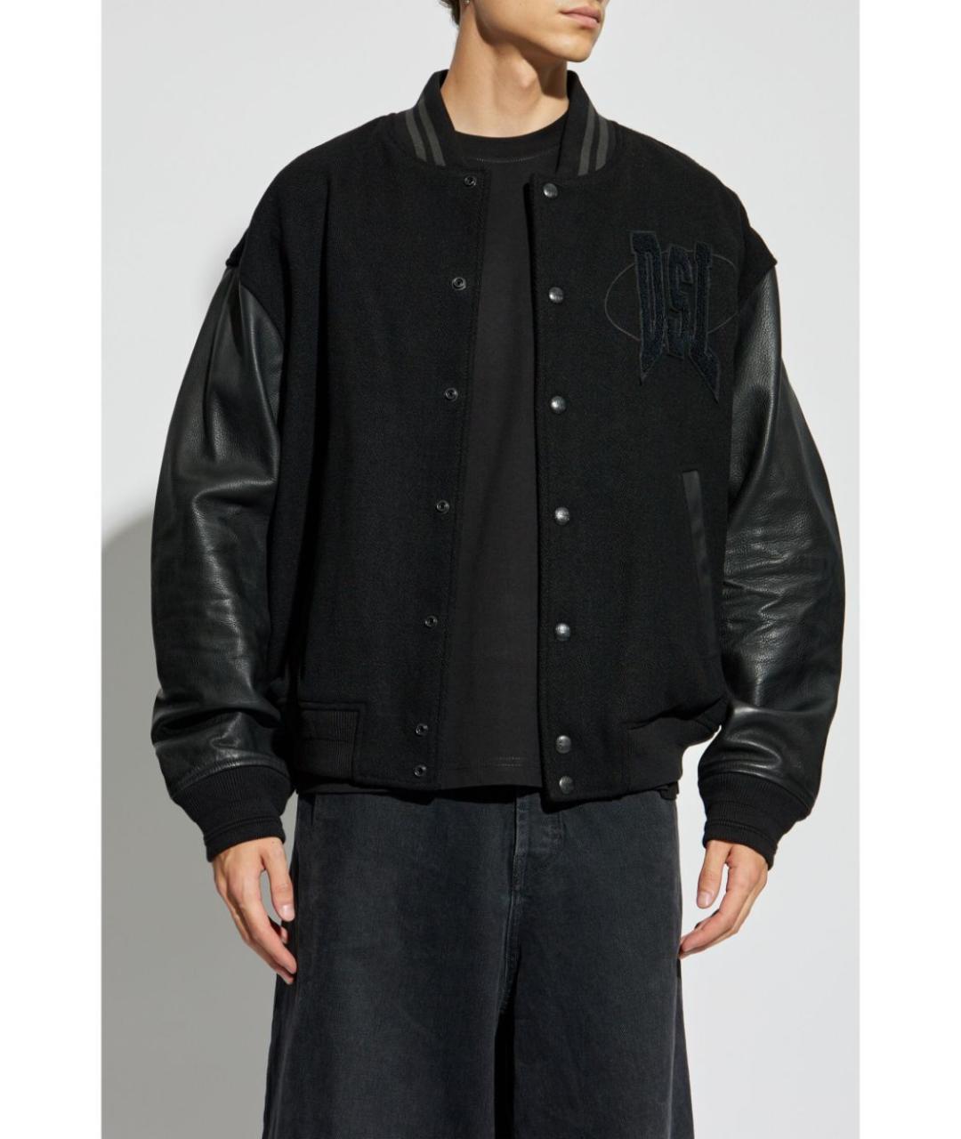 DIESEL Черная куртка, фото 3