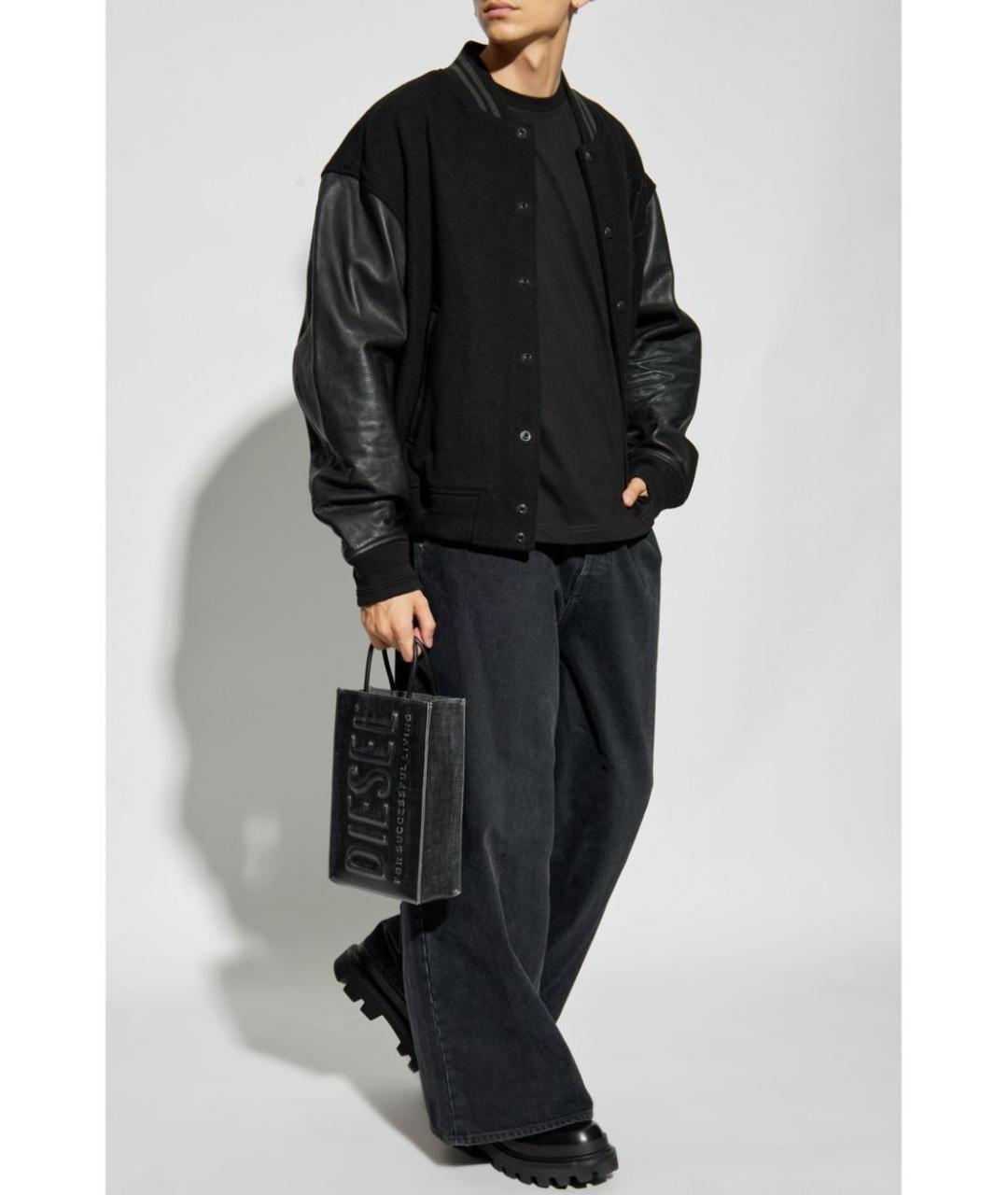DIESEL Черная куртка, фото 2