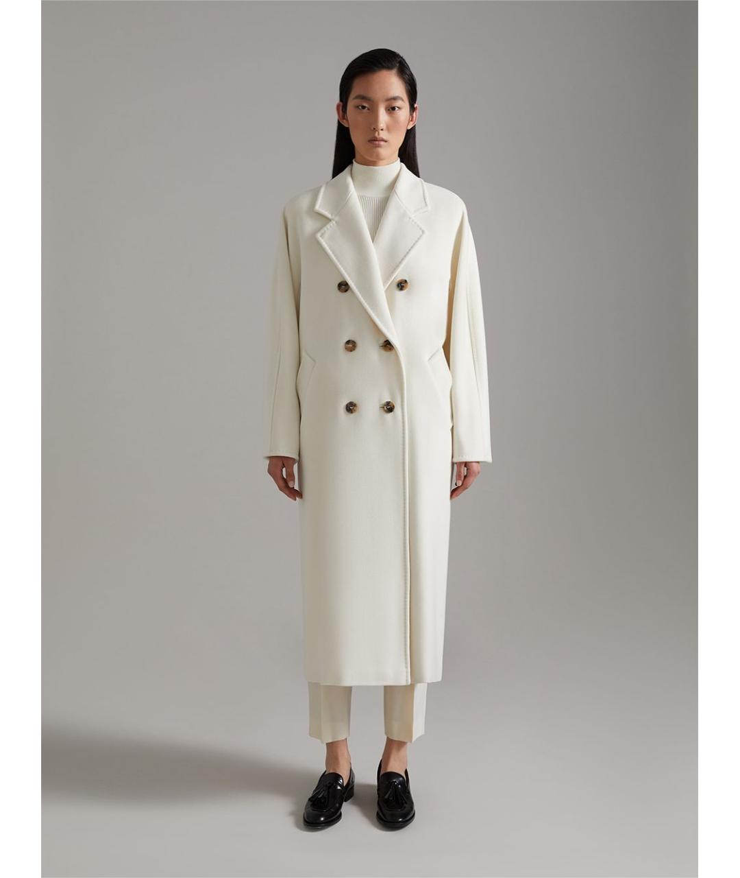 MAX MARA Белое пальто, фото 2