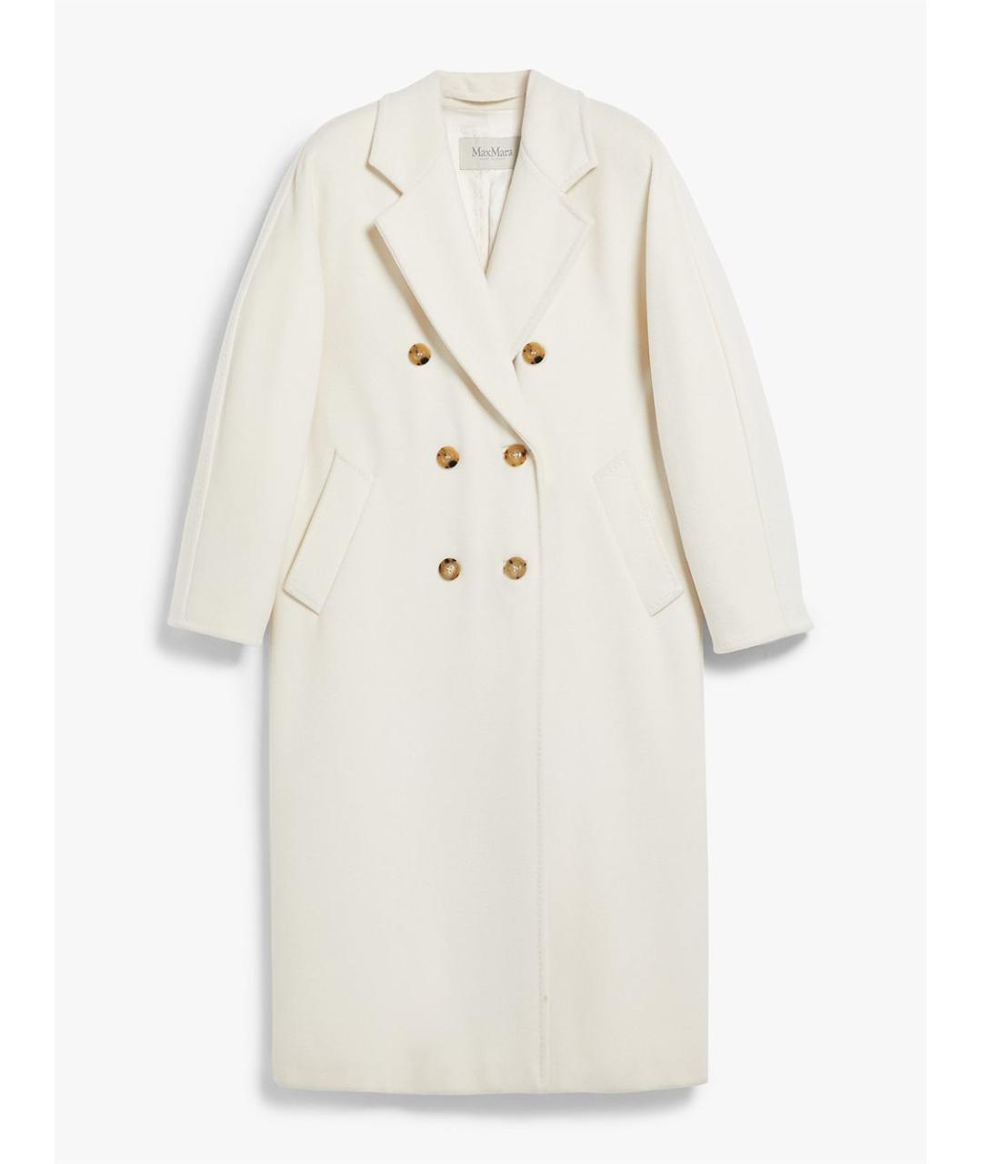 MAX MARA Белое пальто, фото 4