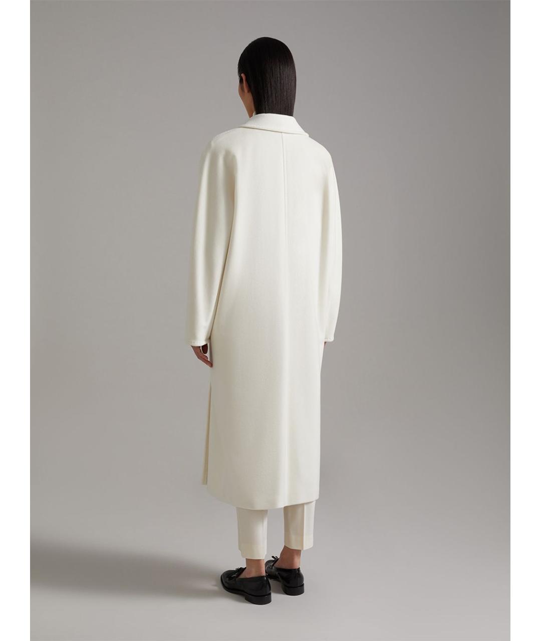 MAX MARA Белое пальто, фото 3