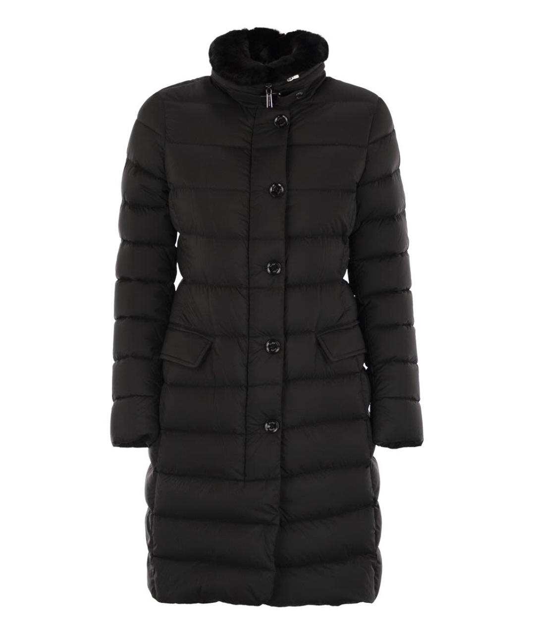 MOORER Черная полиамидовая куртка, фото 1