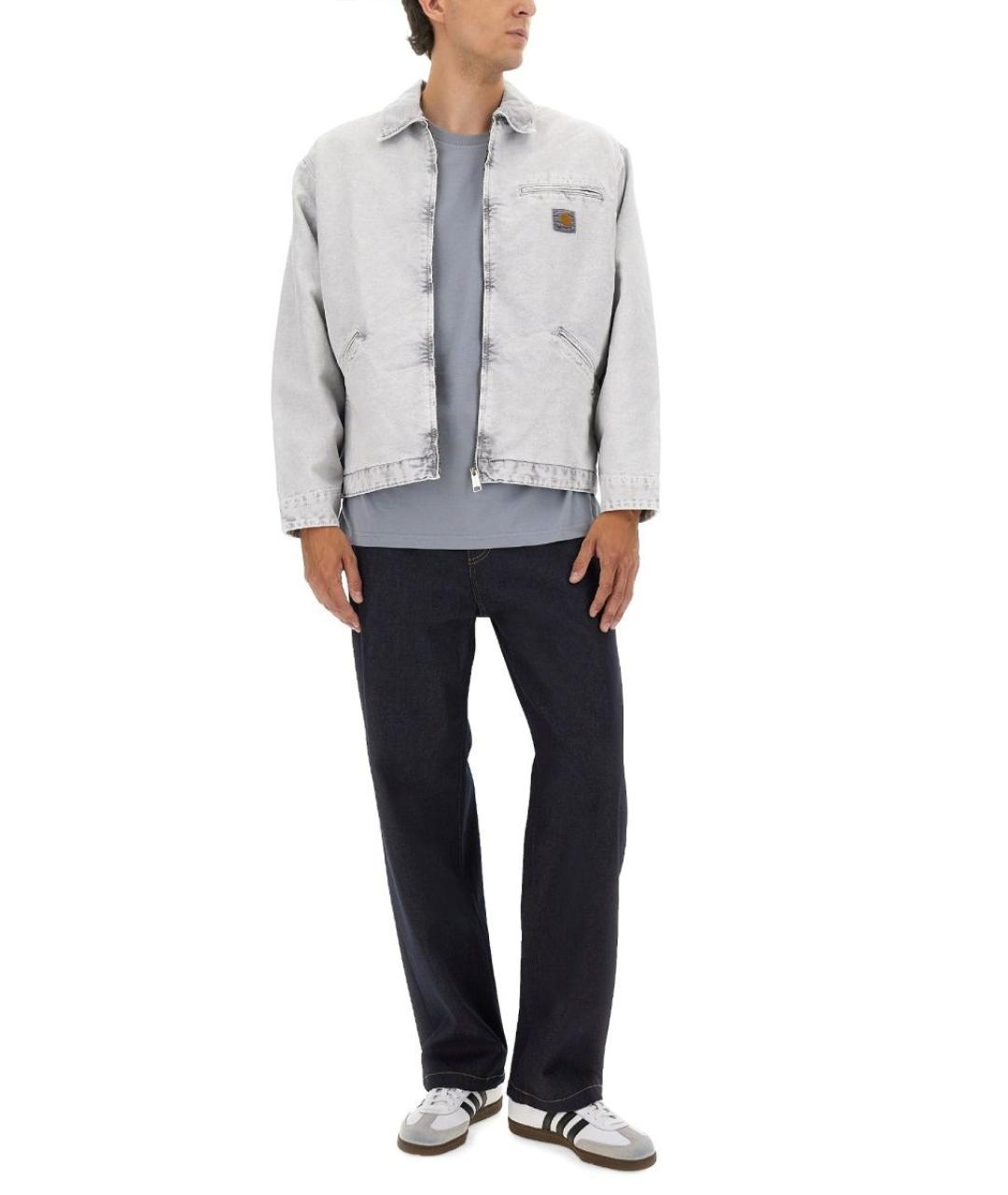 CARHARTT WIP Серая хлопковая куртка, фото 3
