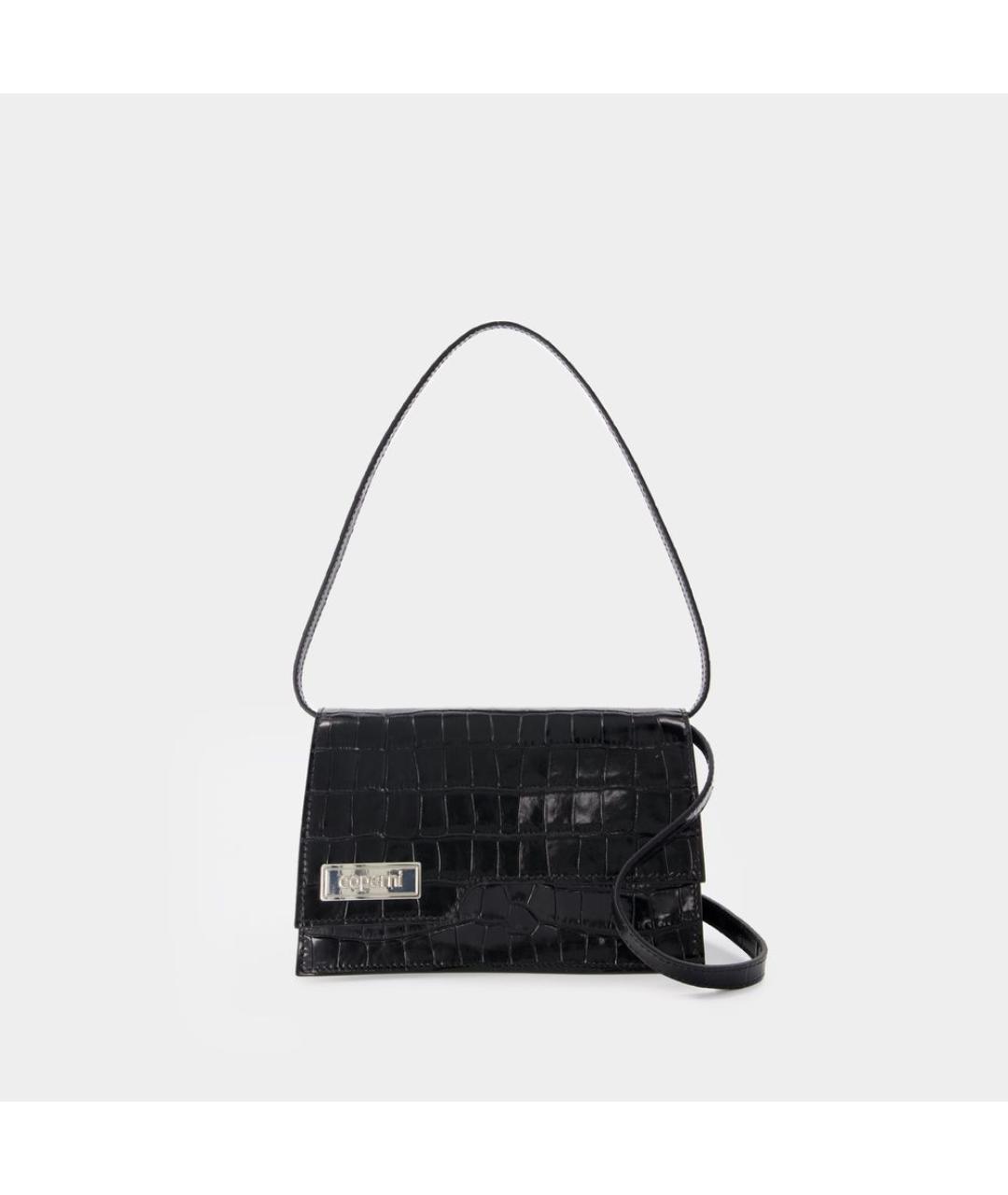 COPERNI Черная кожаная сумка через плечо, фото 5