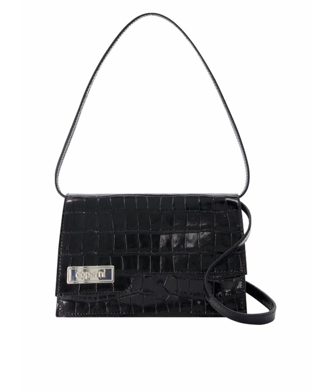 COPERNI Черная кожаная сумка через плечо, фото 1
