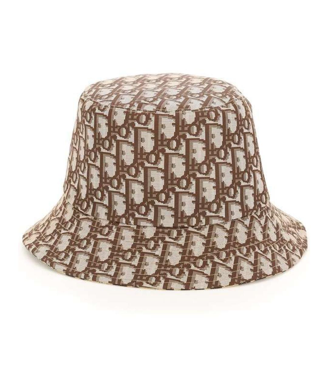 CHRISTIAN DIOR Бежевая панама, фото 1