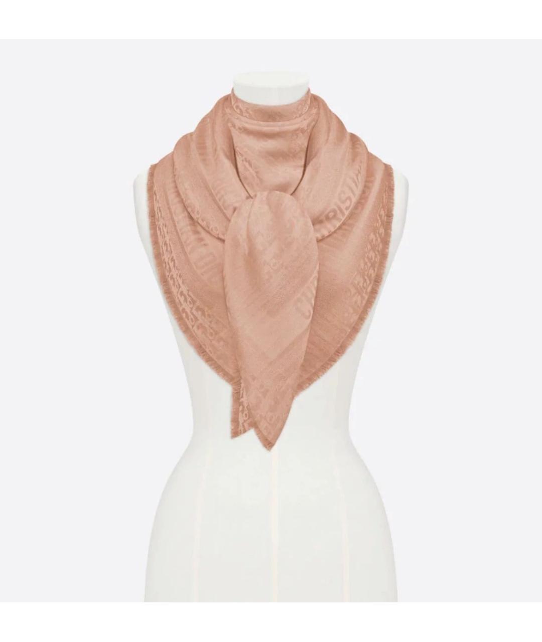 CHRISTIAN DIOR Шелковый шарф, фото 2