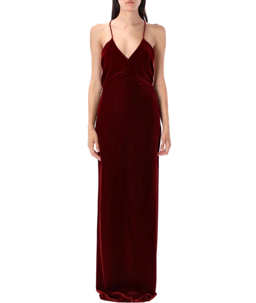 TOM FORD Красное вискозное вечернее платье, фото 2