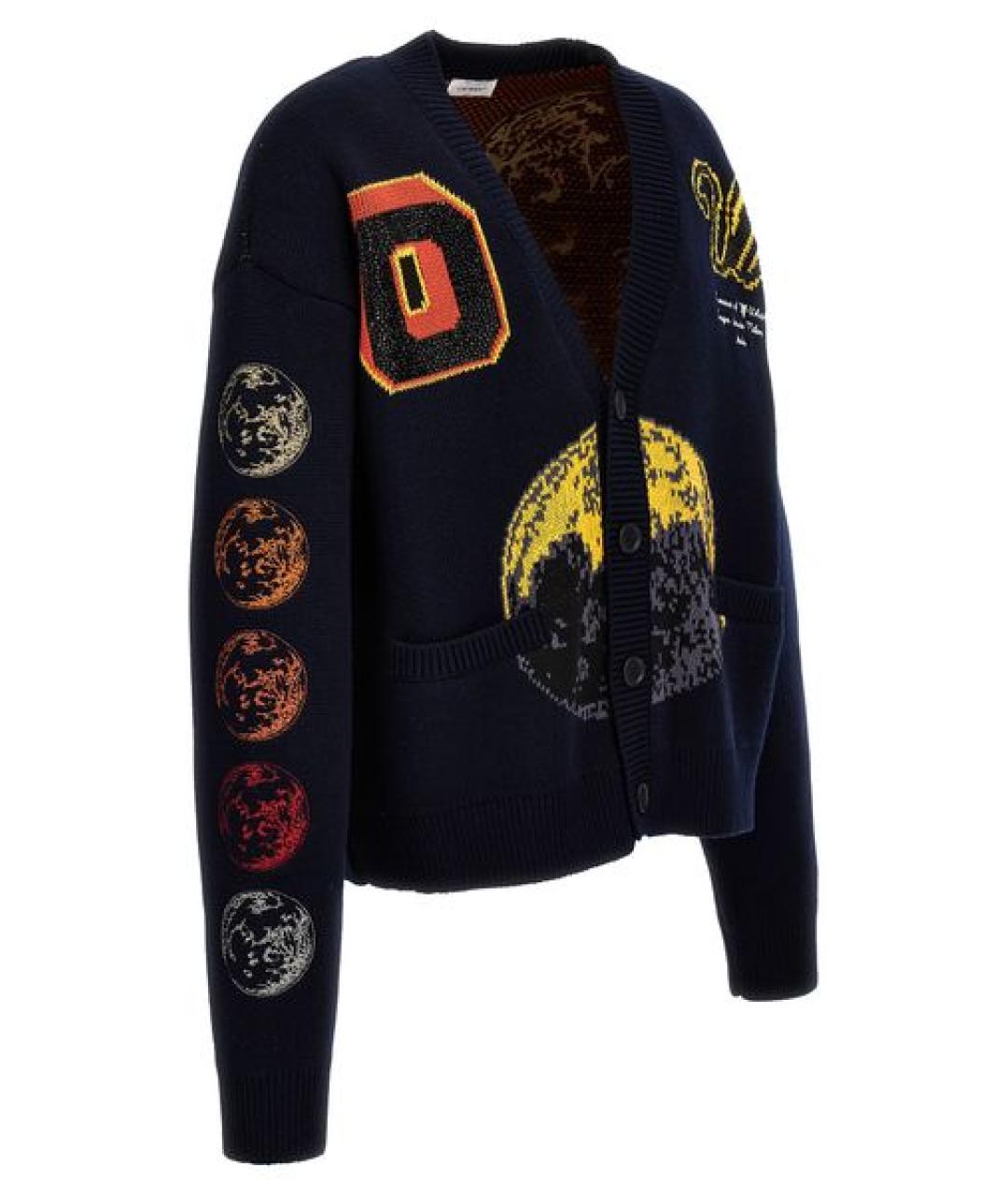 OFF-WHITE Мульти шерстяной кардиган, фото 3