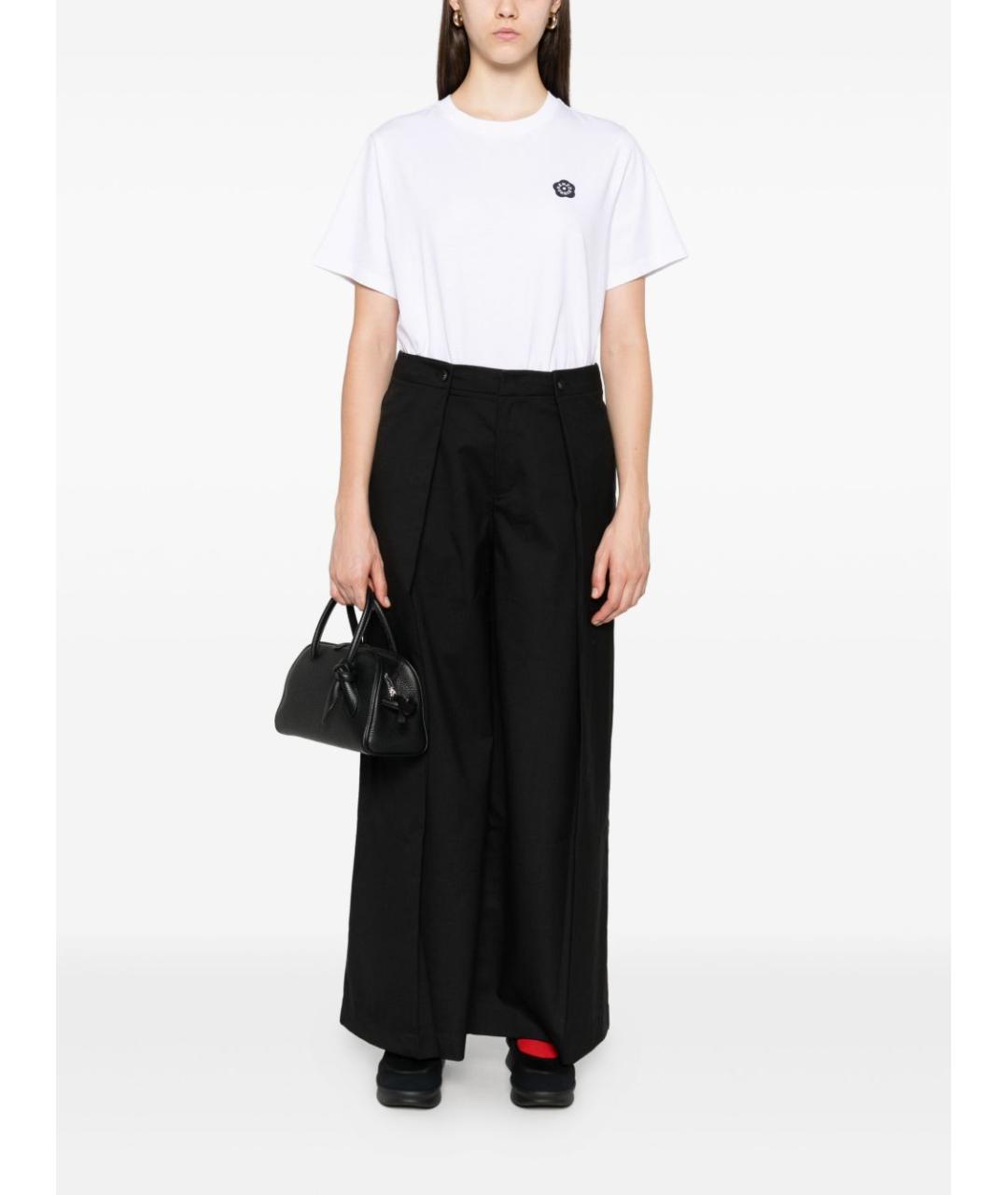 KENZO Белая хлопковая футболка, фото 2