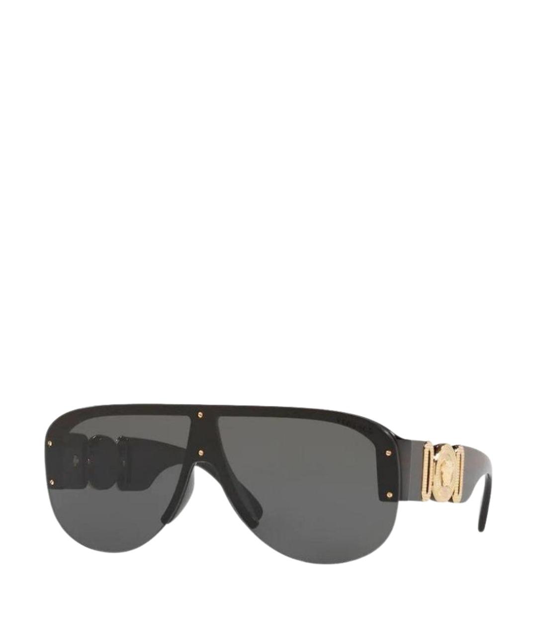 VERSACE Черные солнцезащитные очки, фото 1