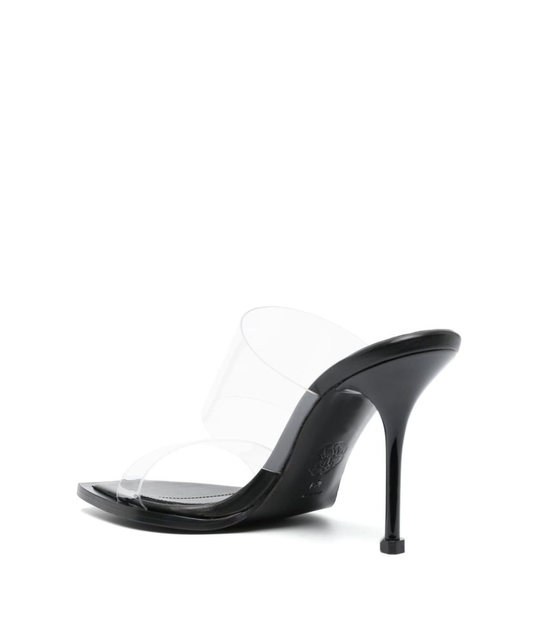 ALEXANDER MCQUEEN Черные сандалии, фото 3
