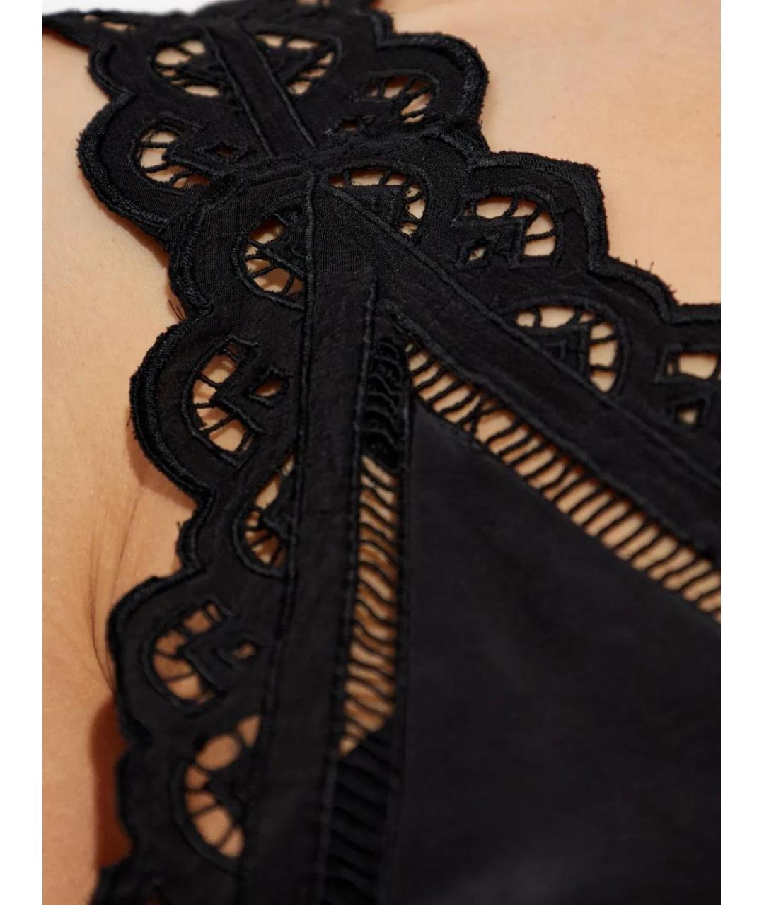 ISABEL MARANT Черная вискозная майка, фото 5