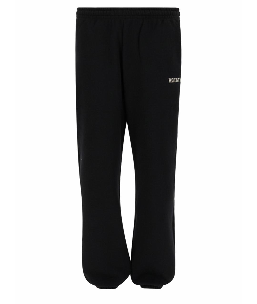 ROTATE Черный хлопковый жакет/пиджак, фото 1