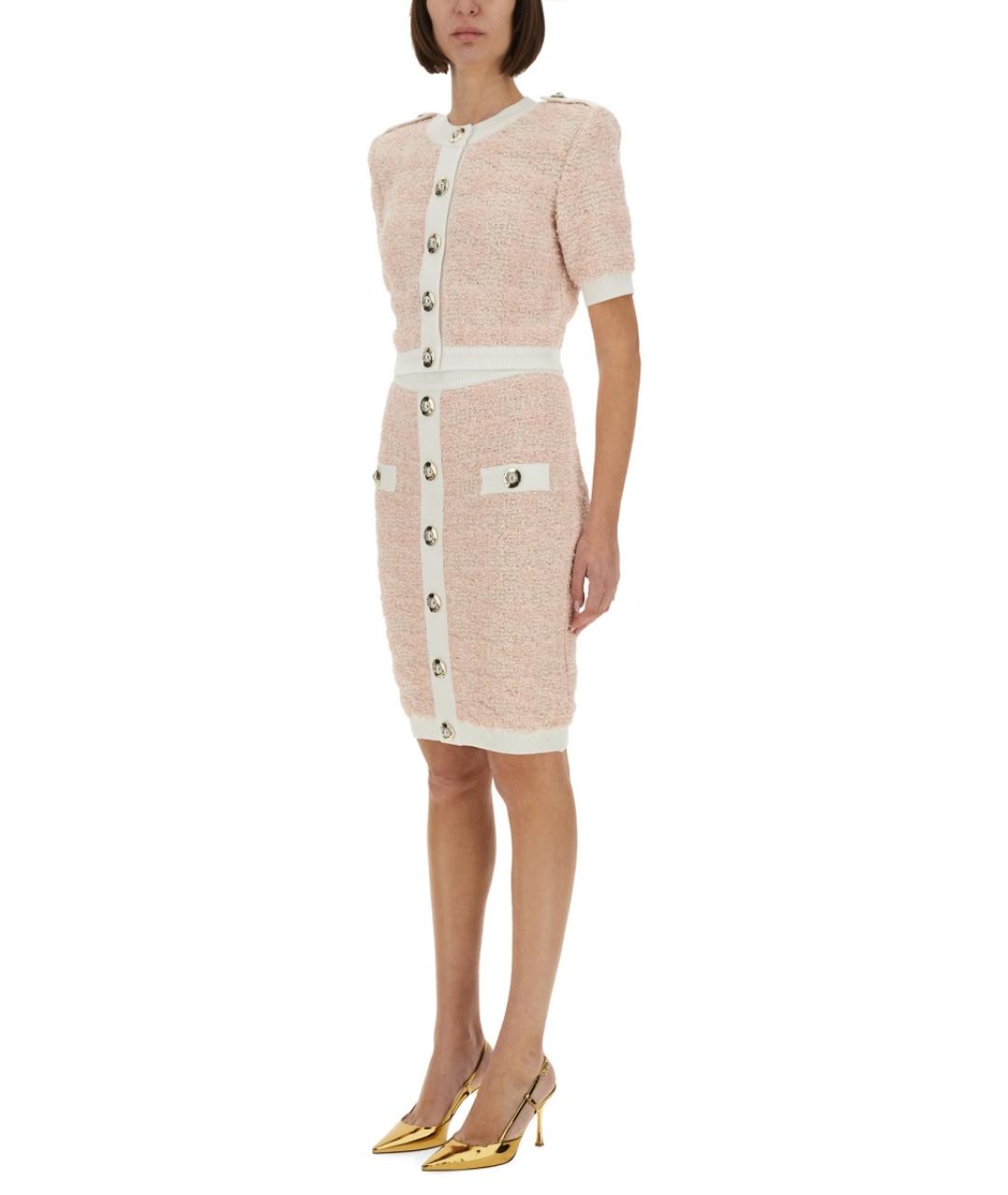 BALMAIN Розовый кардиган, фото 3