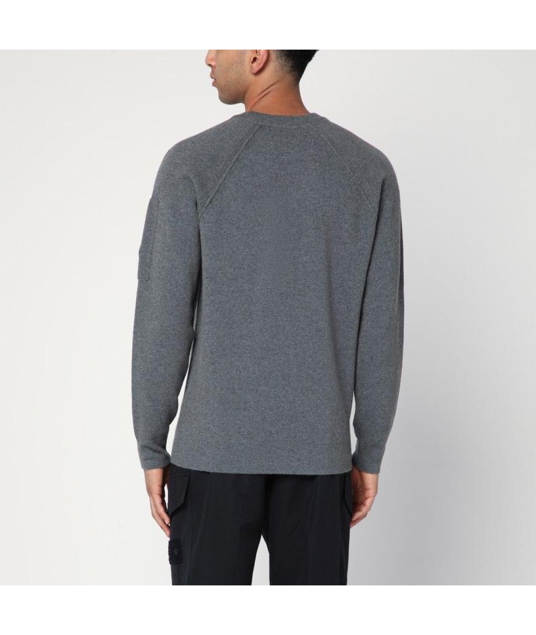 CP COMPANY Серый шерстяной джемпер / свитер, фото 3